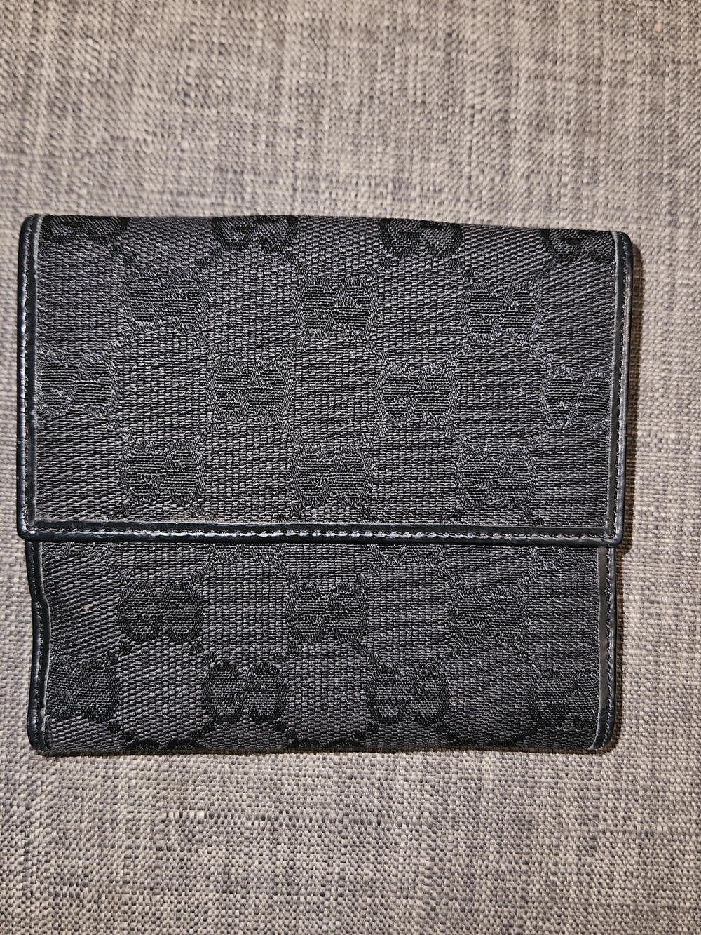Gucci Black GG Canvas Abbey  Tote W/ Wallet - Picture 13 of 14